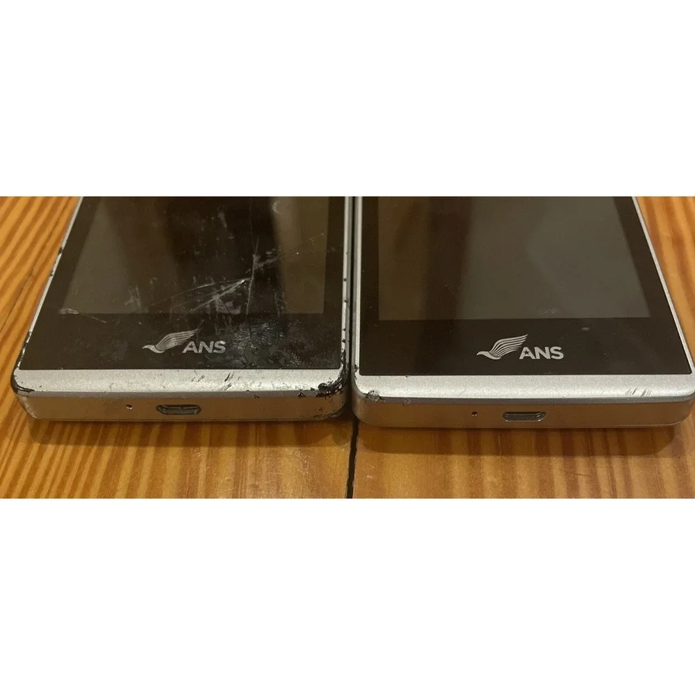 ANS UL40 16GB Silver Android Smartphone Assurance Wireless Lot Of 2 *PARTS ONLY*